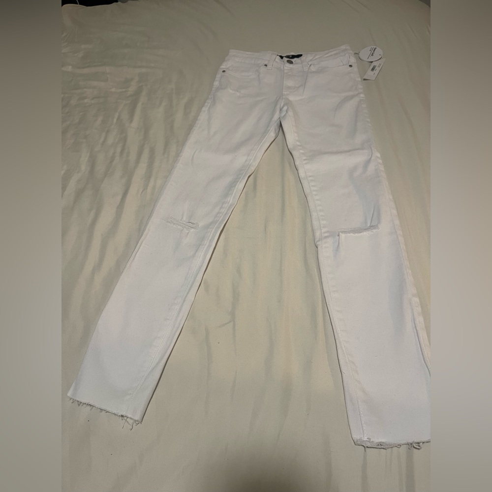 Joe's Jeans Kids White Distressed Jeans
